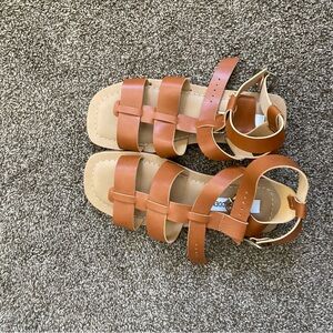 Steve Madden gladiator sandal size 7 brown